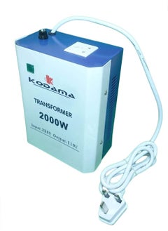 Kodama Transformer Power Converter 220V to 110V 2000 Watt