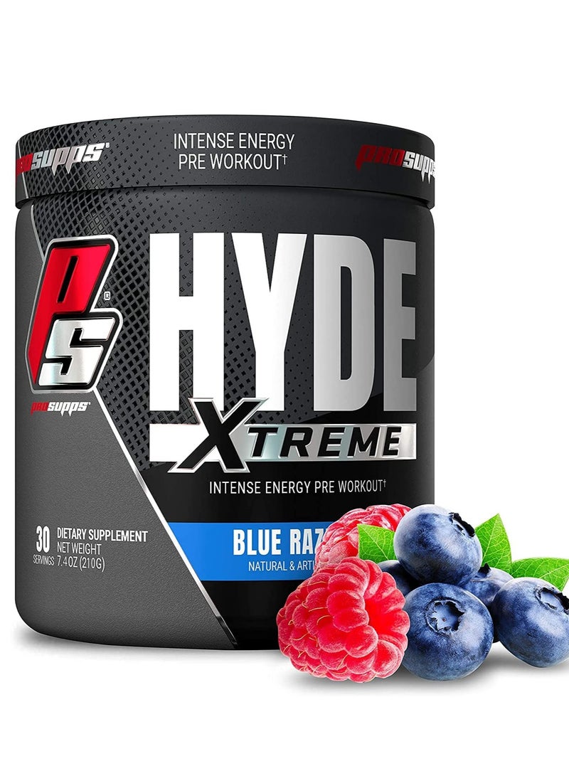 ProSupps Mr Hyde Xtreme Former NitroX Pre Workout Powder Energy with Beta Alanine, Creatine & Nitrosigine, (30 Servings, Blue Razz Blitz) - Image 2