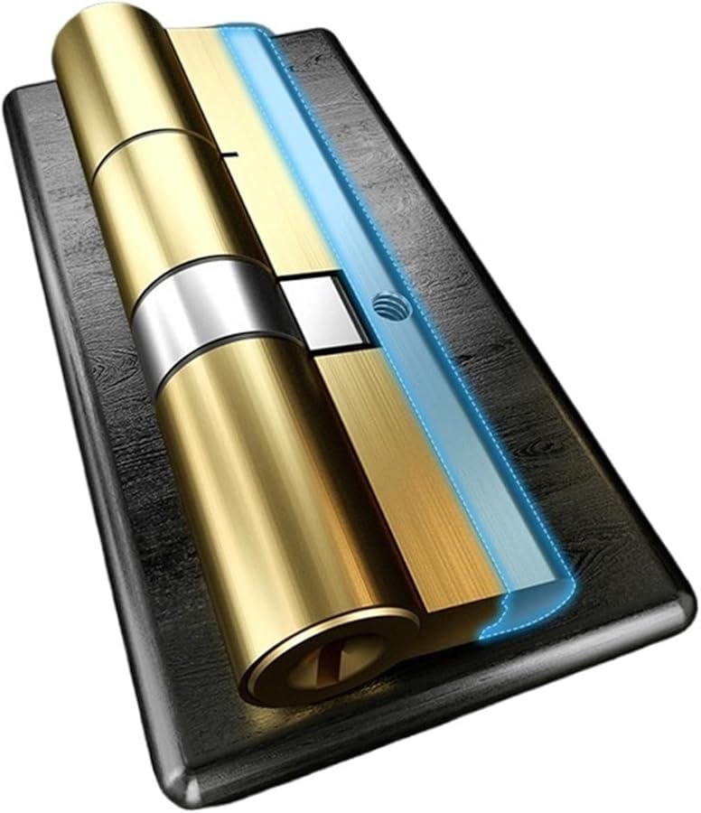 Super C Grade All Copper Anti Theft Door Lock Cylinder 70mm 32 5 37 5mm Size with 8 Brass Keys - Image 5