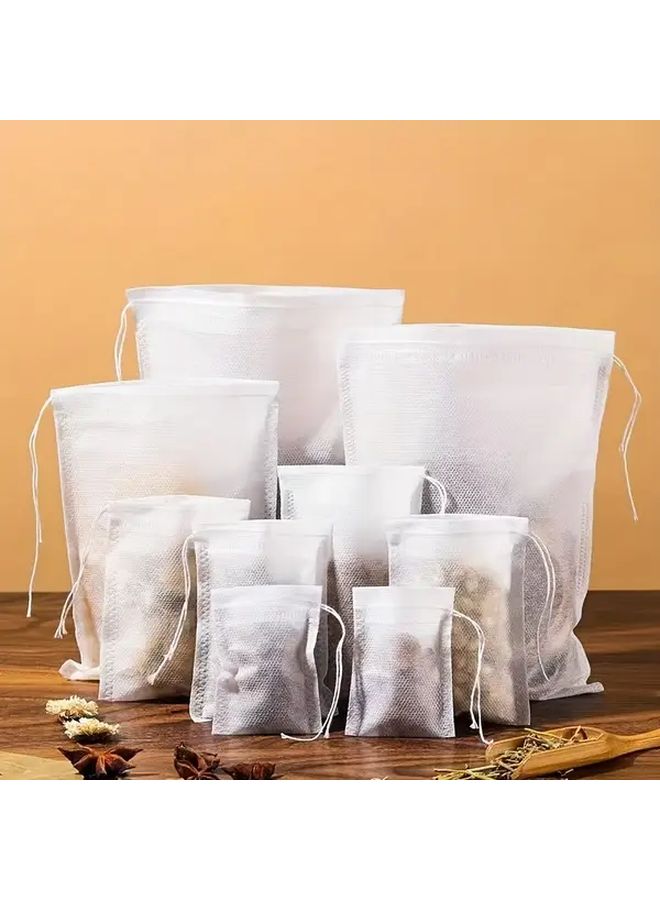 Medium Reusable Tea Infuser Bag Food Grade Mesh Filter For Loose Leaf Tea Herbs Spices - Image 1