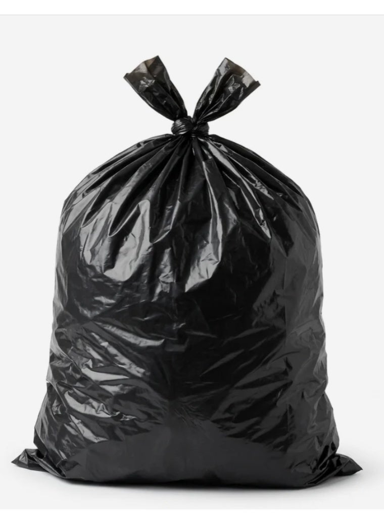 AKDC Garbage Bags Roll, 20 Bags, 30 Gallons, 60 x 90 cm (Small) - Black - Image 4
