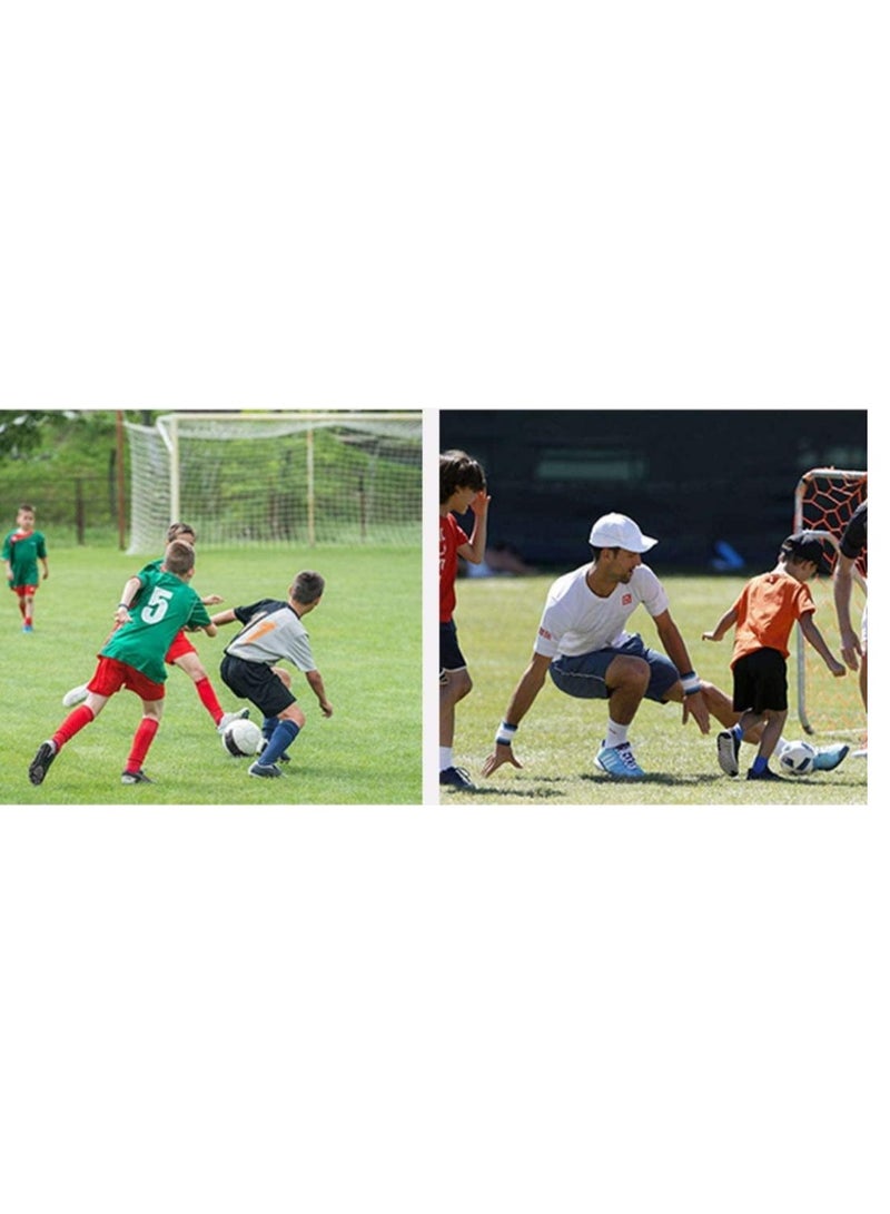Generic Kids Football Goal Set – Metal Frame Soccer Net with 1 Ball & 1 Net Included, Easy Assembly, Outdoor Sports Play for Children, 147 Height, 240 Length  - Image 4