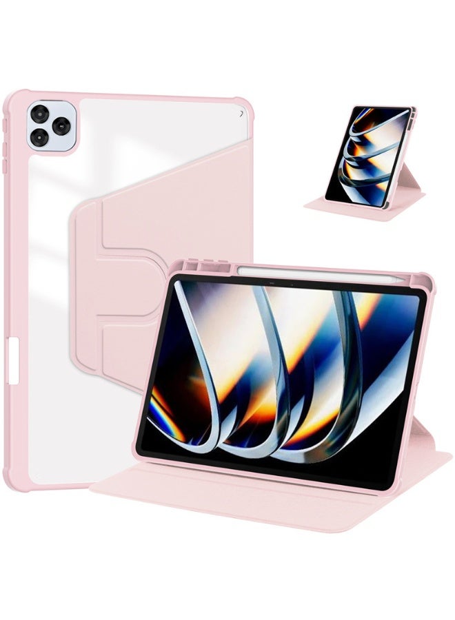 عام غطاء متوافق مع Itel Vista Tab 10 / Itel Vista Tab 11 مقاس 10.1 بوصة مع حامل قلم، غطاء لوحي ذكي قابل للدوران 360 درجة مع خاصية النوم/الاستيقاظ التلقائي. - Image 1