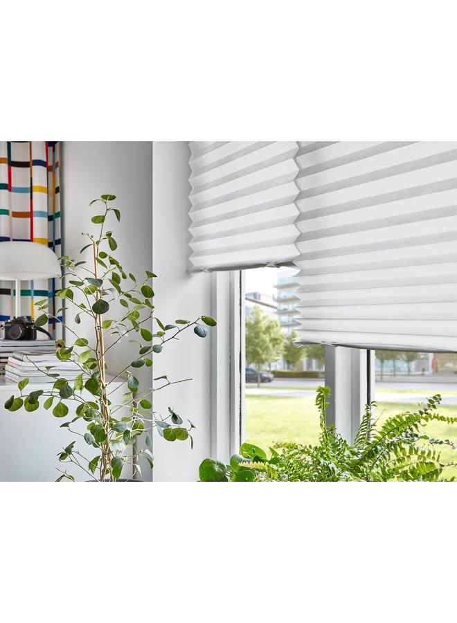 erorex Pleated blind, white, 90x190 cm - Image 2