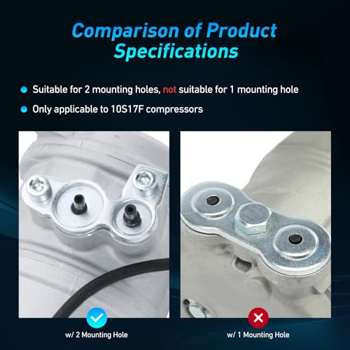 BDELI 2 ثقوب تثبيت - CO 29002C ضاغط تكييف مع قابض لسيارات شيفروليه سيلفرادو سابربان أفالانش، جي إم سي سييرا إكسبرس تاهو يوكون، كاديلاك إسكاليد ESV EXT، ‎1520410 1520940 10366545 15081861 - Image 3