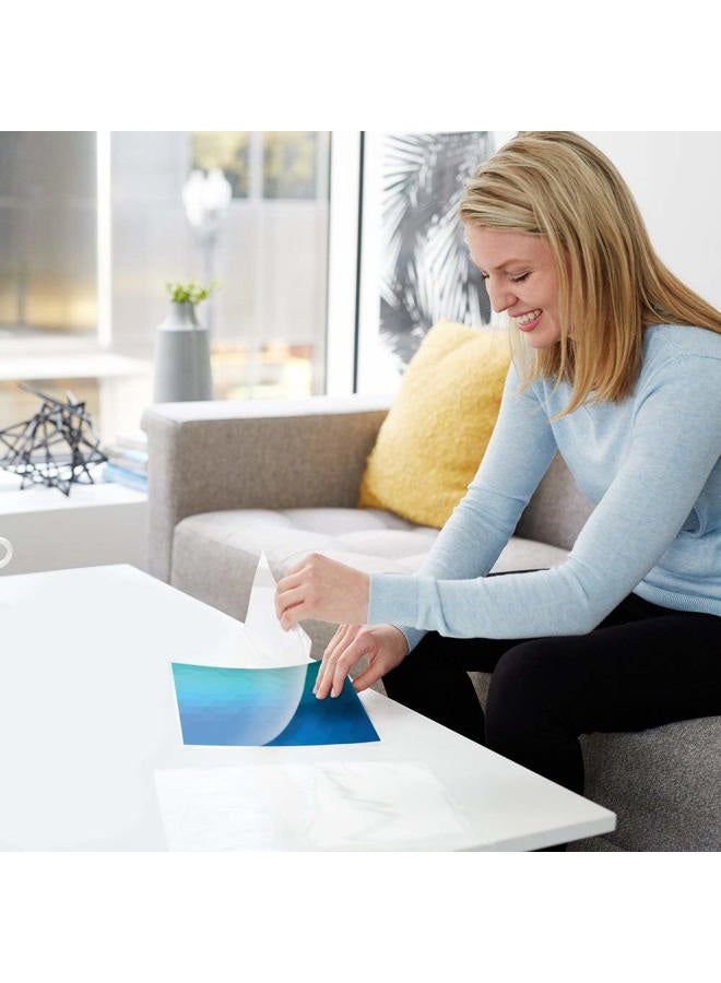 GBC Laminating Sheets, Self Adhesive Pouches, Repositionable, 4" x 6" Photo Size, 8 Mil, SelfSeal NoMistakes, 5 Pack(3747199) - Image 4