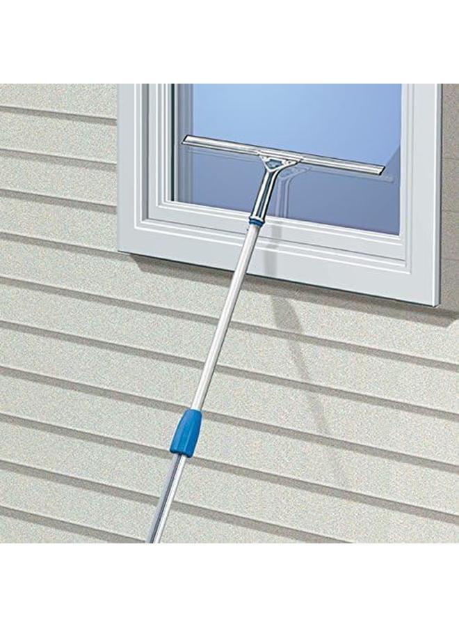 Unger Professional 12” Stainless Steel Window And Glass Cleaning Squeegee Cleaning Supplies Heavy Duty Squeegee For Window Cleaning Streak Free Results - Image 3