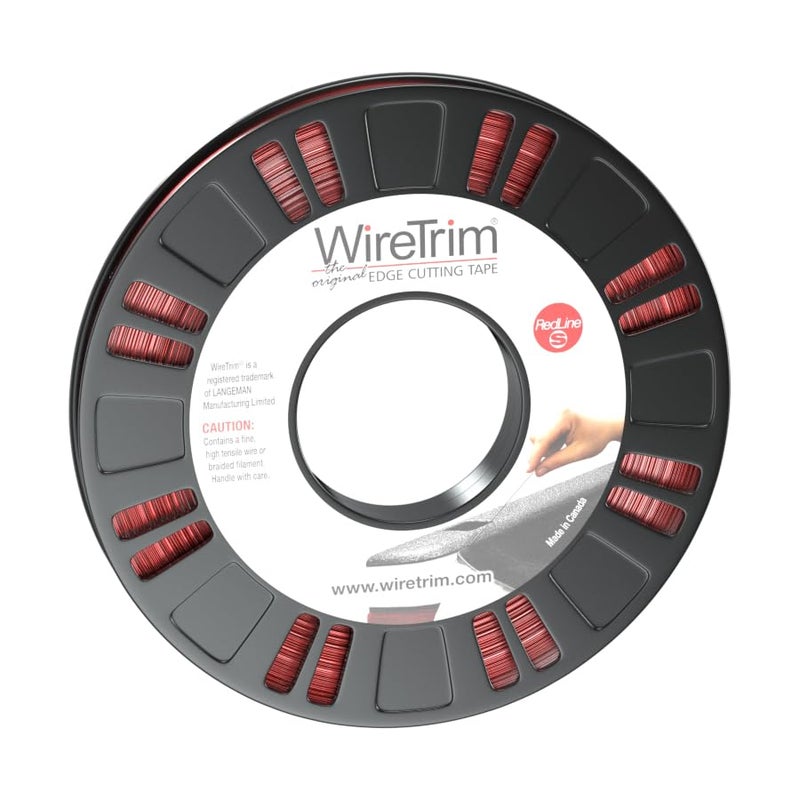 WireTrim Edge Cutting Tape, 1/4-Inch X 100 Feet (1 Roll, Redline S) - Image 5