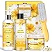 LUCOTIYA Foot Soak Set Pedicure Kit, Vanilla chamomile Foot Soak Salts, File, Scrub & Urea Cream,Pedicure Supplies for Dry Cracked Feet for Women - Image 2