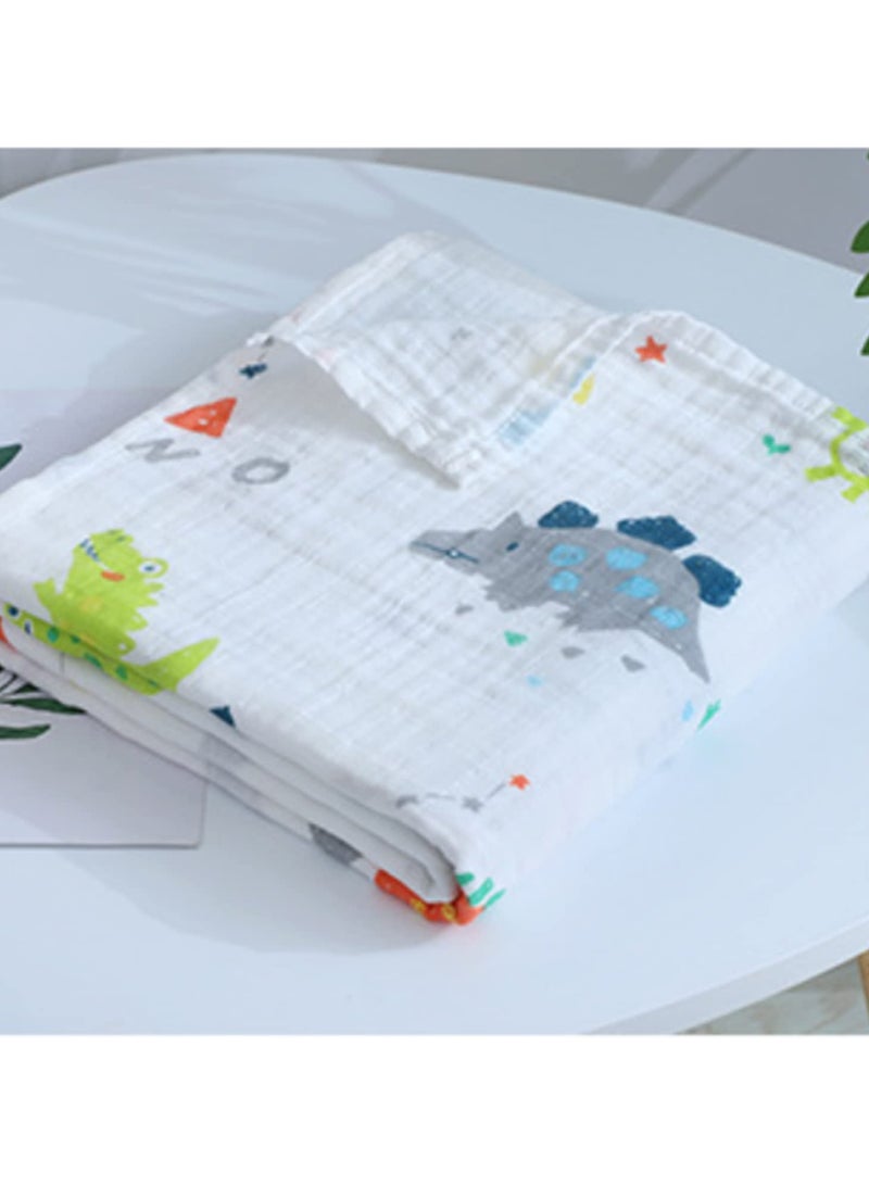 3pcs Baby Swaddle Blanket Soft Breathable Muslin Baby Blankets for Newborn Burp Cloth Nursing Cover Hypoallergenic Quick Dry Ideal Baby Shower Gift 110x120cm - Image 3