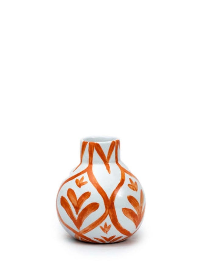 Balkans Handmade Pottery Vase Indoor/Outdoor, H 12 cm 