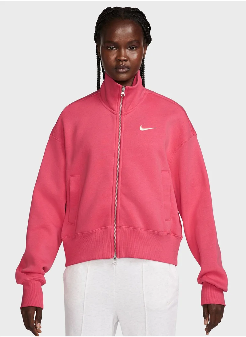 Nike Nsw Phoenix Fleece Oversized Track Jacket