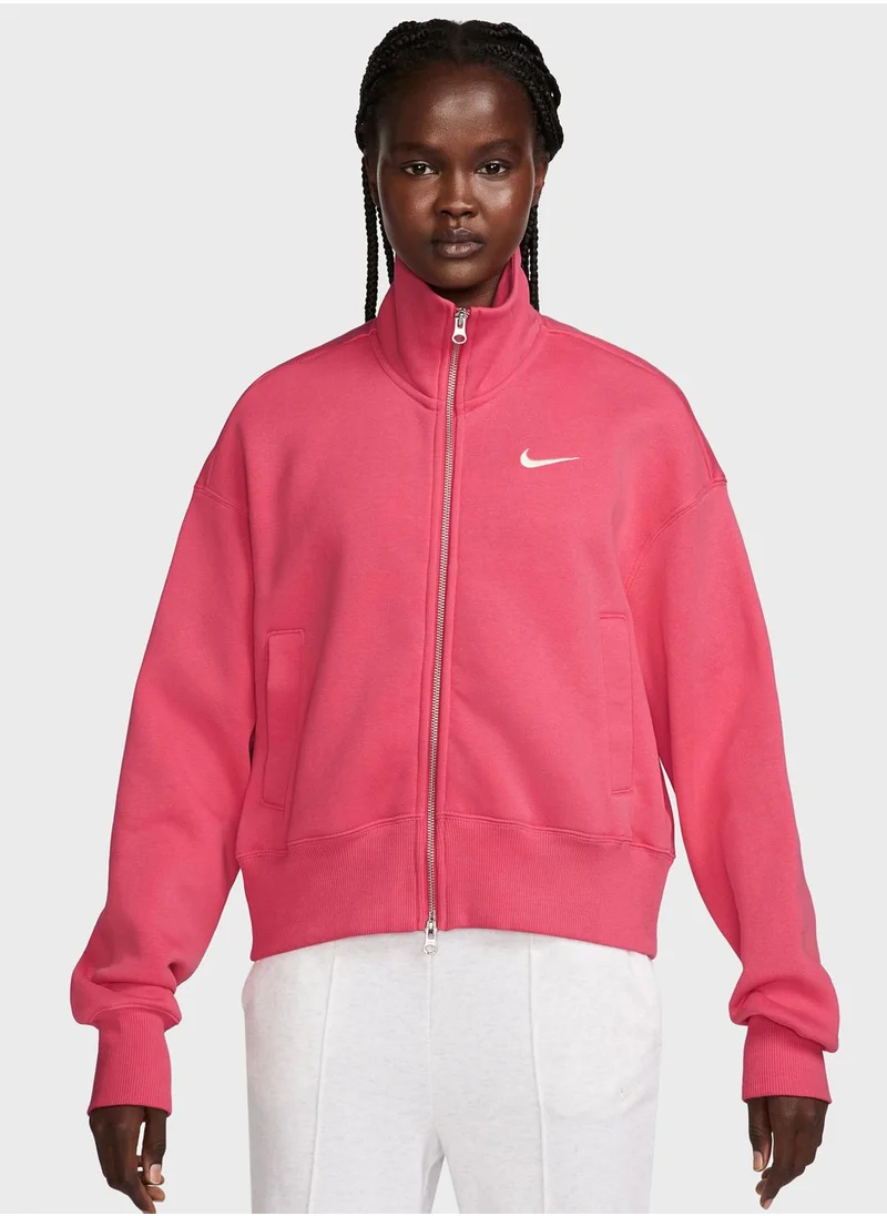 Nike Nsw Phoenix Fleece Oversized Track Jacket