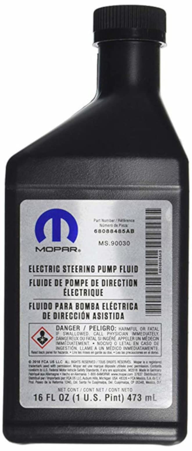 Chrysler Genuine Mopar Fluid 68088485AB Hydraulic Fluid 1 Pint, black - Image 2