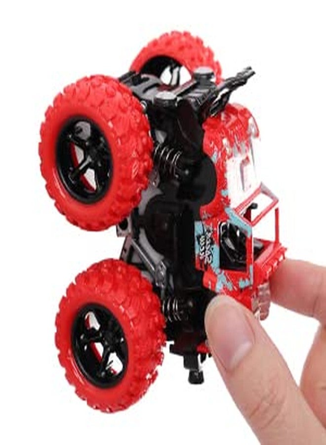 NEEL® 02 Monster Car Toy Set Push and Go Monster Car Truck Toy Friction Powered Car Toy Car for Kids Toys and Games for Kids Set of 2 Multicolor Car Monster Car Best Gift Toy Vehicles Playset - Image 3