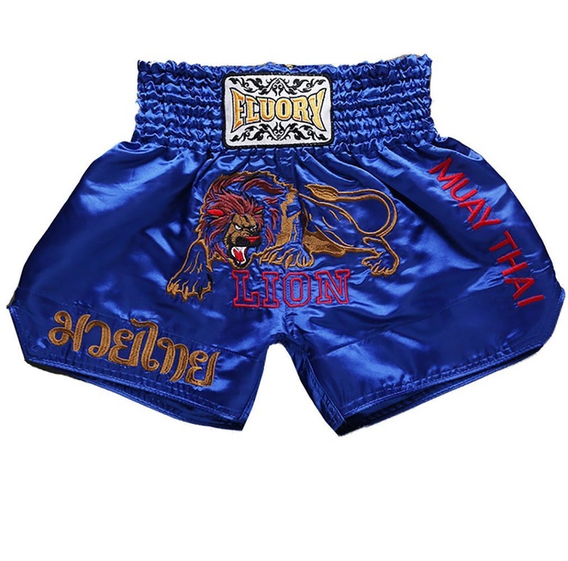FLUORY Muay Thai Fight Shorts,MMA Shorts Clothing Training Cage Fighting Grappling Martial Arts Kickboxing Shorts Clothing - Image 4