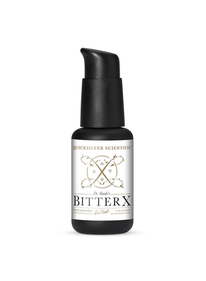 Quicksilver Scientific Quicksilver Scientific Dr. Shade's BitterX - Highly Concentrated Bitters for Digestion - Fast Acting Digestive Support & Liver Supplement with Dandelion Root, Gentian Root, Solidago & Myrrh (50ml) - Image 1