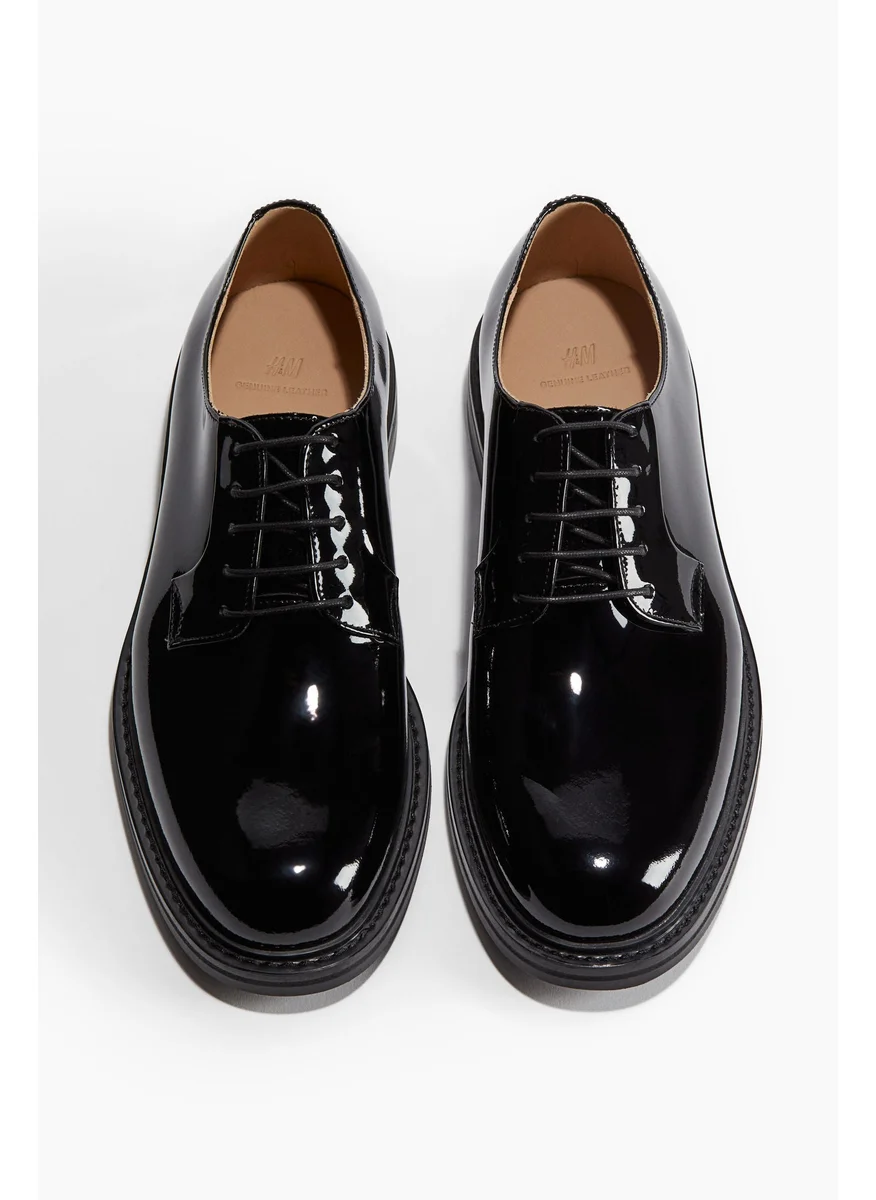 H&M Leather Derby Shoes