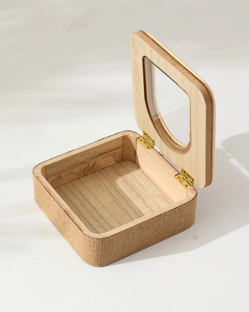 REDTAG Palm Decorative Jewellery Box (14.7×14.7×5.5 cm)