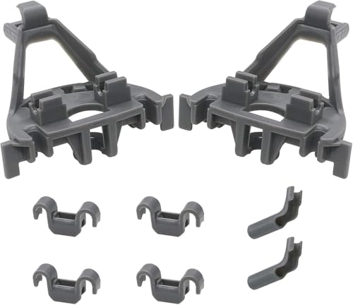 Beaquicy 00428344 428344 Dishwasher Bearing Lower Rack Flip Tine Clip Kit Fit for Bosch Thermador Kenmore Dishwasher, Replaces 428344 418499 420199 00418499 00420199 1999096, 180 DAYS WARRAMTY by Beaquicy - Image 1