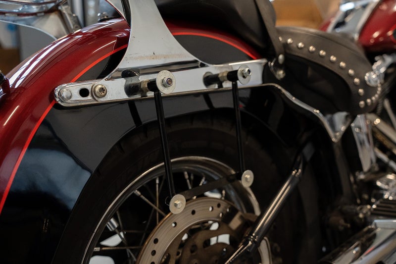 Dowco Willie & Max 58633-00 Motorcycle Saddlebag Hard Mount Kit: Steel, Universal. Handcrafted. Made in the USA. Limited Lifetime Warranty. - Image 2