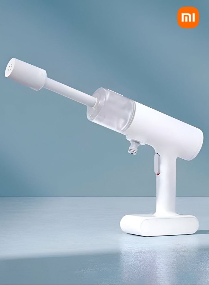 شاومي جهاز غسيل السيارة اللاسلكي عالي الضغط وغسالة السيارة متعددة الوظائف بخاخ الماء 2000 مللي أمبير بطارية قابلة لإعادة الشحن - أبيض - Image 1