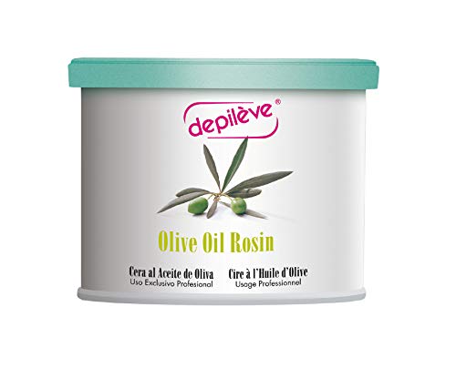 Depileve Strip Wax for Hair Removal - Olive Oil Rosin Wax 14 oz - Ideal for Dry and Suntanned Skin - Image 1