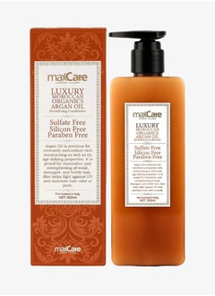 Maxcare MaxCare Organic Moroccan Argan Oil Conditioner 300ml – Sulfate-Free & Color-Safe Hair Care  - Image 1
