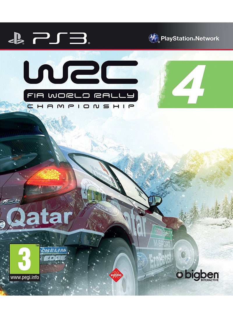 بيج بن دبليو ار سي 4: فيا ورلد رالي تشامبينشب - بلاي ستيشن 3 - سباق - playstation_3_ps3 - Image 1
