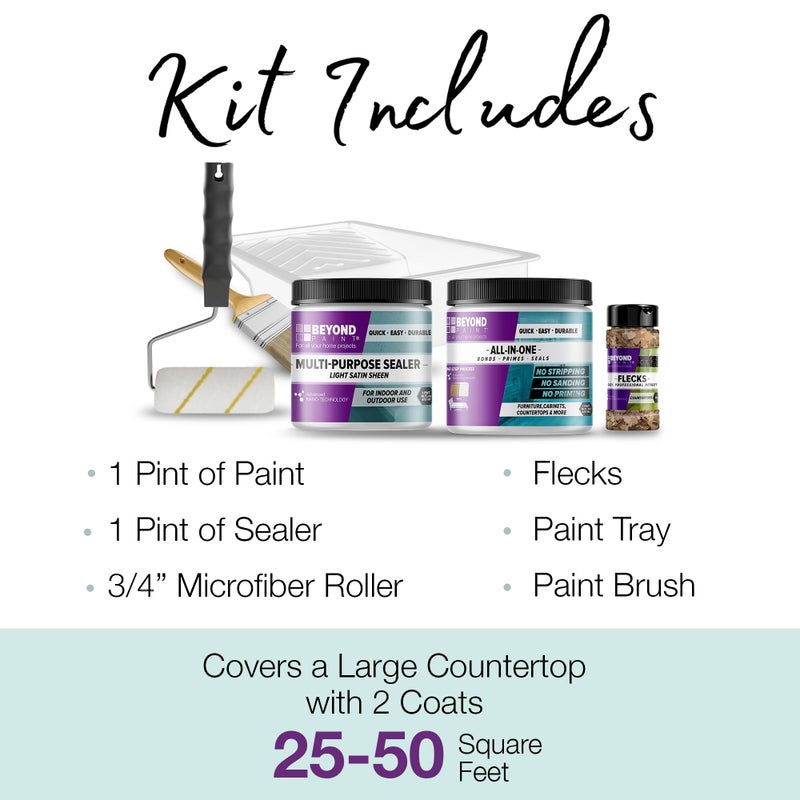 Beyond Paint Countertop Makeover Refinishing Kit, Khaki - Image 3
