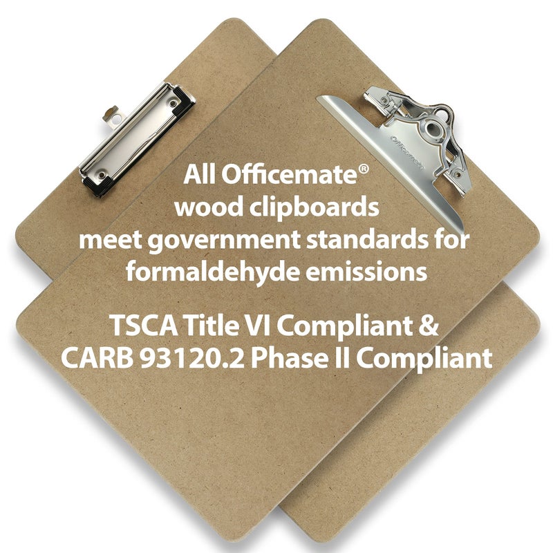 Officemate Recycled Wood Clipboard, Legal Size Archboard, 9 x 17 Inches, Arch Lever Clip (83121) - Image 3
