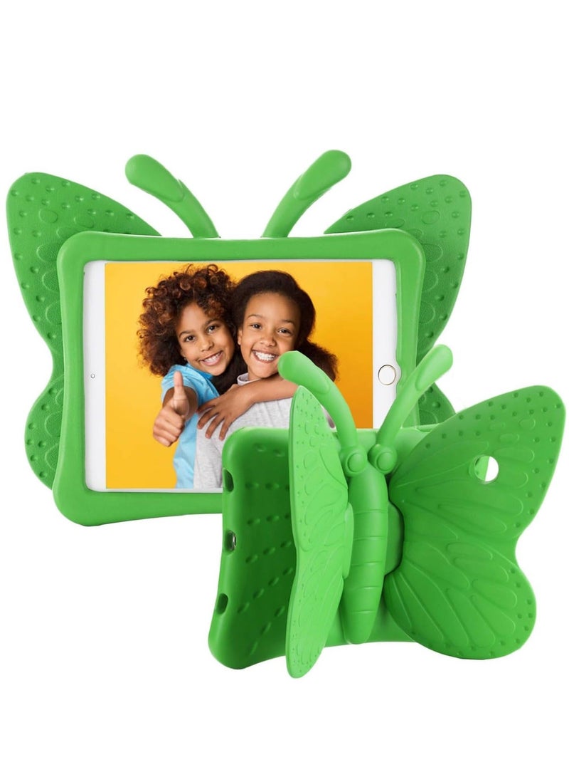 راكسوم جراب إسفنجي EVA مقاوم للأطفال لجهاز iPad الجيل السادس (9.7 بوصة) - غطاء واقٍ خفيف الوزن للأطفال - أخضر - Image 1