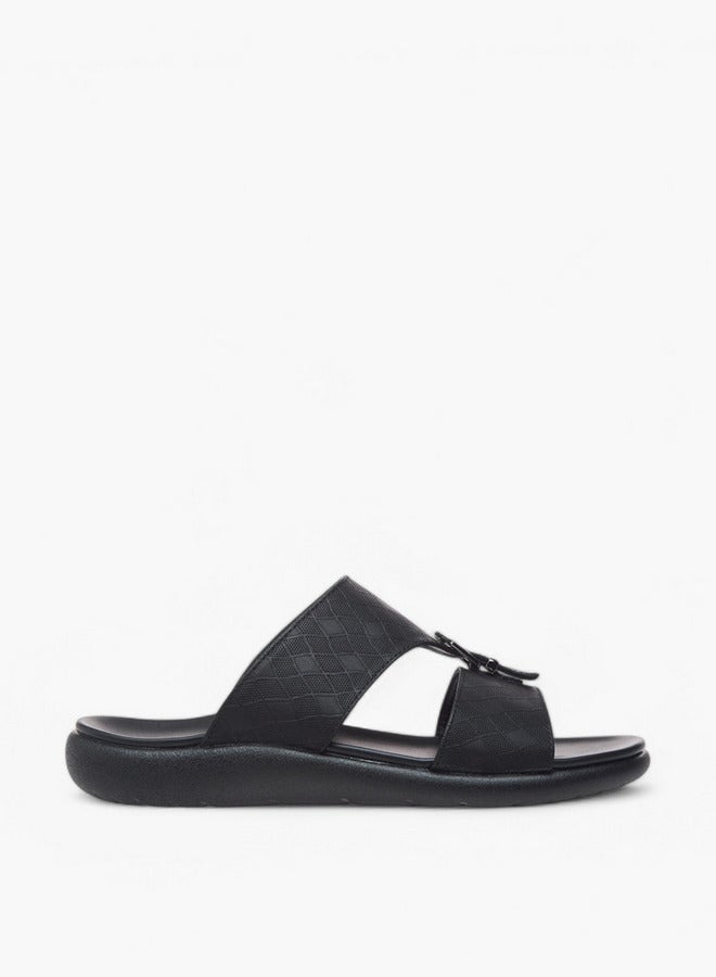 LBL by Shoexpress Buckle Accent Slip-On Arabic Sandals Ramadan Collection - Image 1