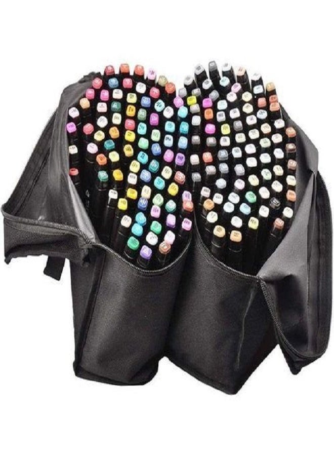 168 Colors Alcohol Markers Brush,Dual Tips Art Markers Pen for Kids & Adult,Alcohol-Based Highlighter Pen Sketch Markers for Painting,Coloring,Sketching and Drawing