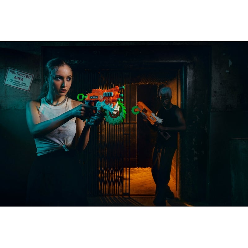 Zuru - X-Shot Insanity Horrorfire Reaper-x with 8 Soft Bullets - 36730 - Image 4