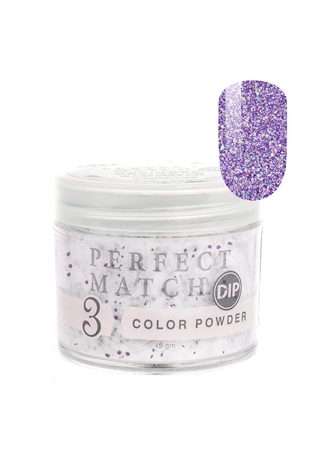 Lechat Nail Dipping Powder Violet Vixen 42g, Dip Acrylic Powder Nail Art Manicure System by Perfect Match PMDP136