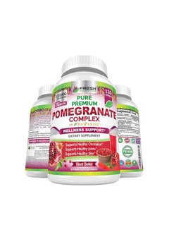 Pomegranate Juice Powder Supports Healthy Blood Pressure, Joints, Skin and Anti Aging 120 capsules - pzsku/ZE108B1A39850811343C2Z/45/_/1729525694/02e29867-649c-46a0-b750-a1e32faac55b