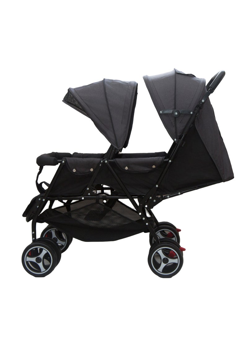 لحظة مرح عربة أطفال بمقعدين قابلة للطي - Image 2