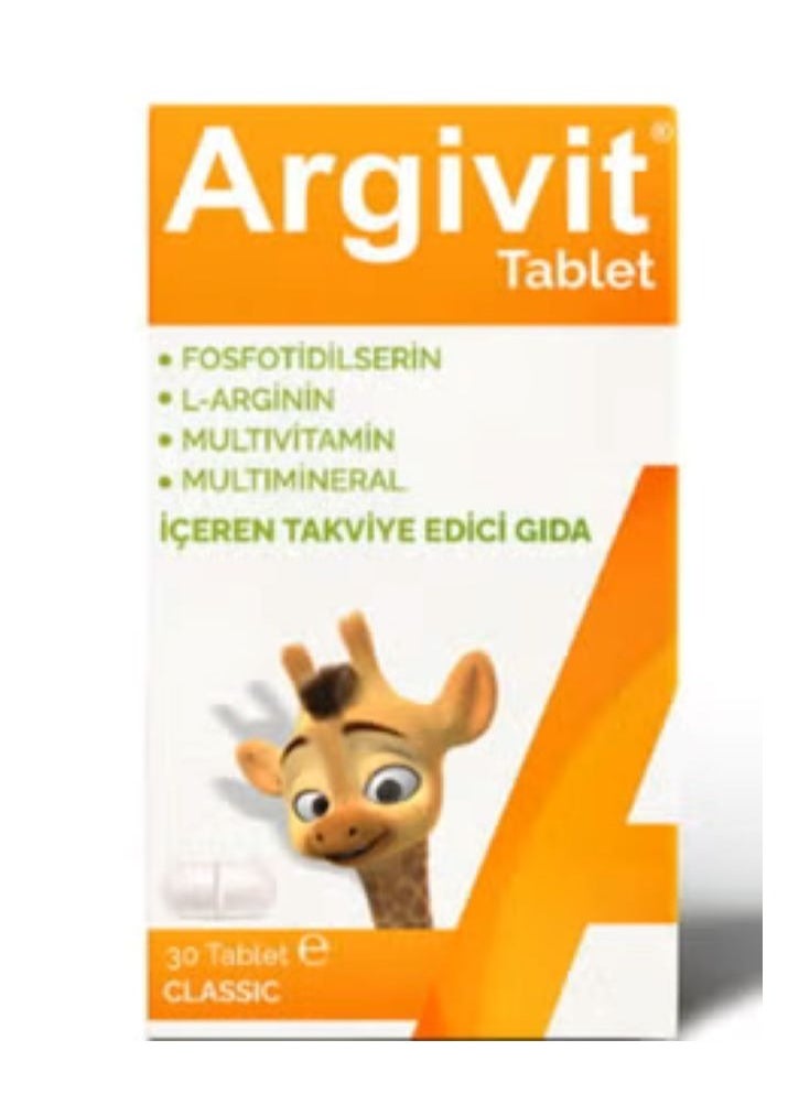 Argivit - Argivit Classic Tablet (30 Tablets): Comprehensive Nutritional Support for Optimal Health - Image 1