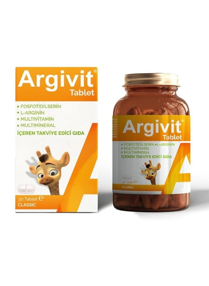 Argivit - Argivit Classic Tablet (30 Tablets): Comprehensive Nutritional Support for Optimal Health - Image 1