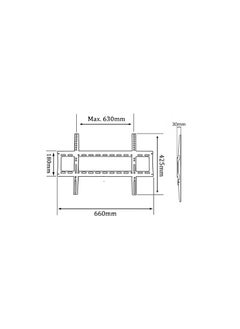 Skill Tech Skill Tech SH64F LED/LCD/Plasma/Curved/OLED Fixed TV Wall Mount  - Image 3