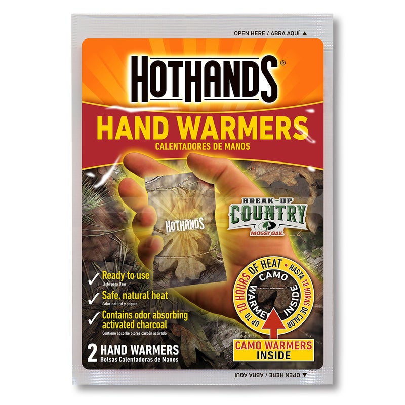 HotHands Mossy Oak Camo Hand Warmers - Long Lasting Natural Odorless Air Activated Warmers - Up to 10 Hours of Heat - 40 Pair - Image 2