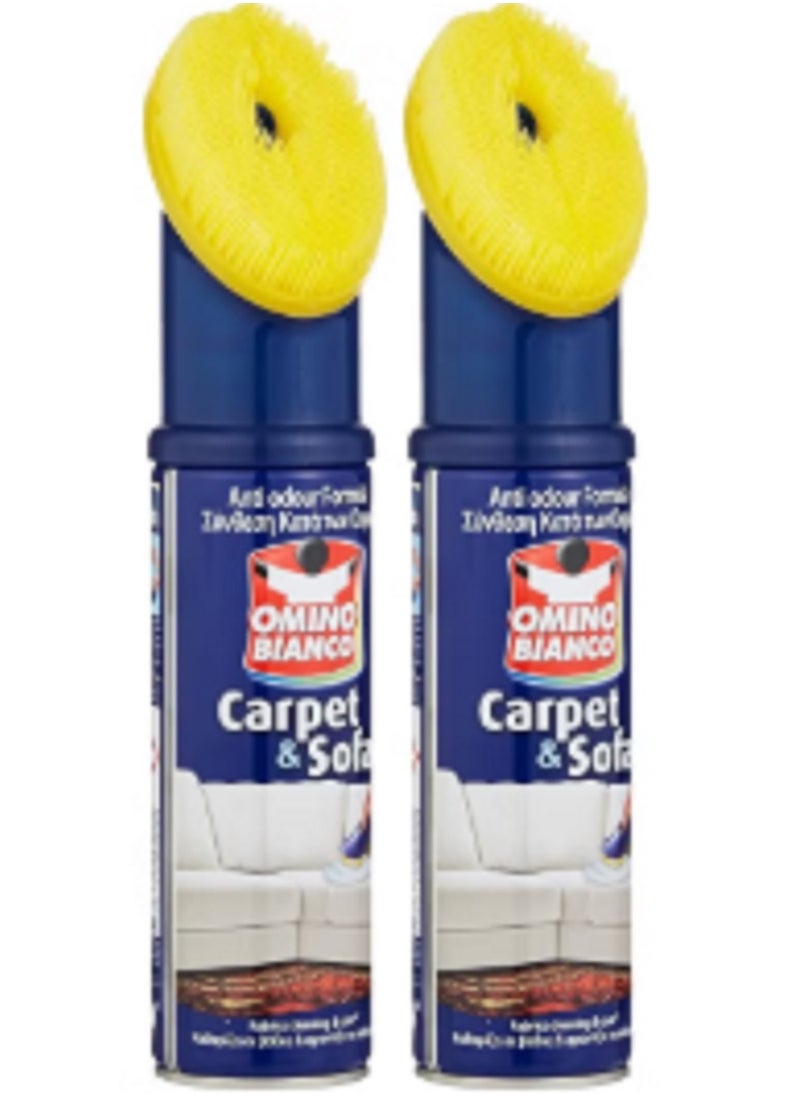 Omino Bianco Omino Carpet and Sofa Cleaner Pack of 2 x 300 ml  - Image 1