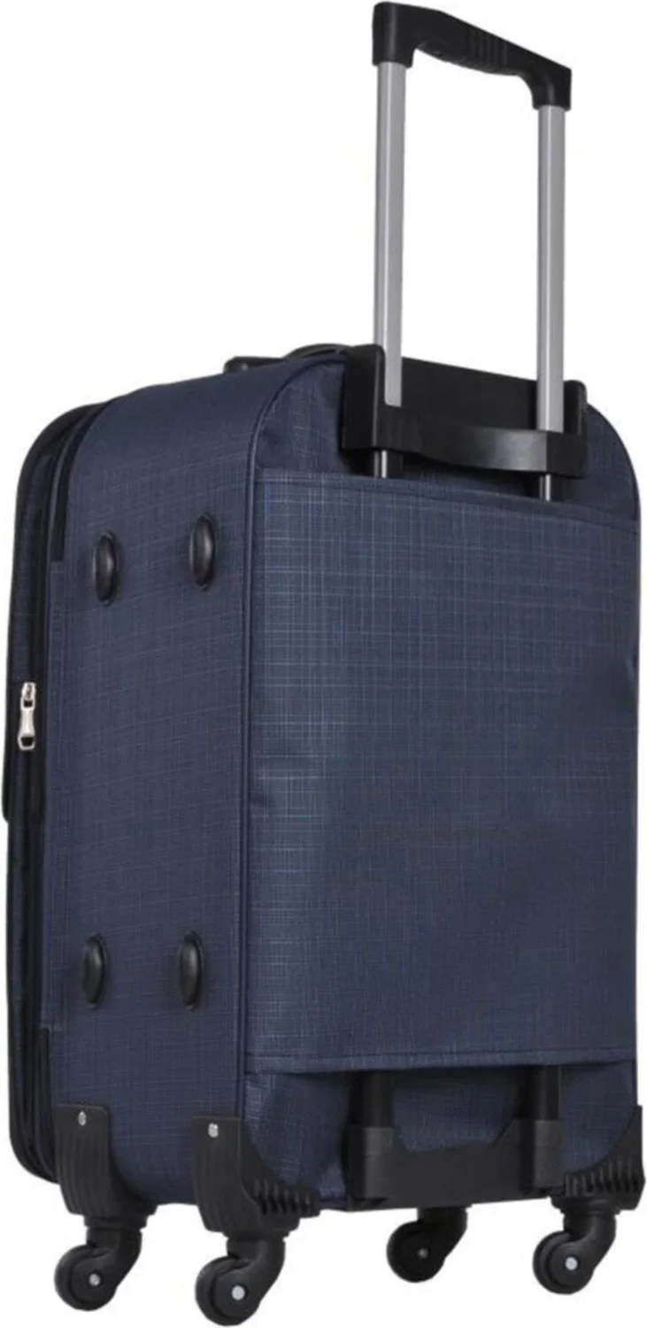 Esbuik Unisex Bellows Large Size Fabric Luggage Suitcase