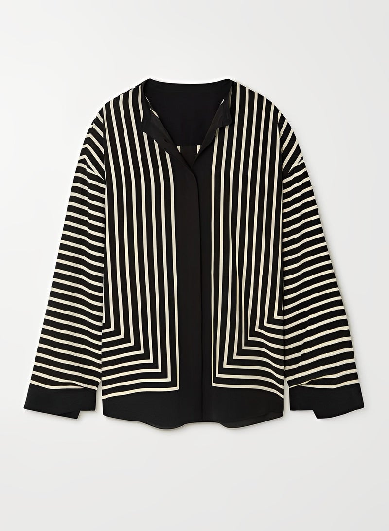 REOCLE Women’s 2 Piece Pajama Set Printing Sleepwear Tops with Long Loose Pants Soft  Pajama Sets Satin Printed Co-Ord Sets - Image 5