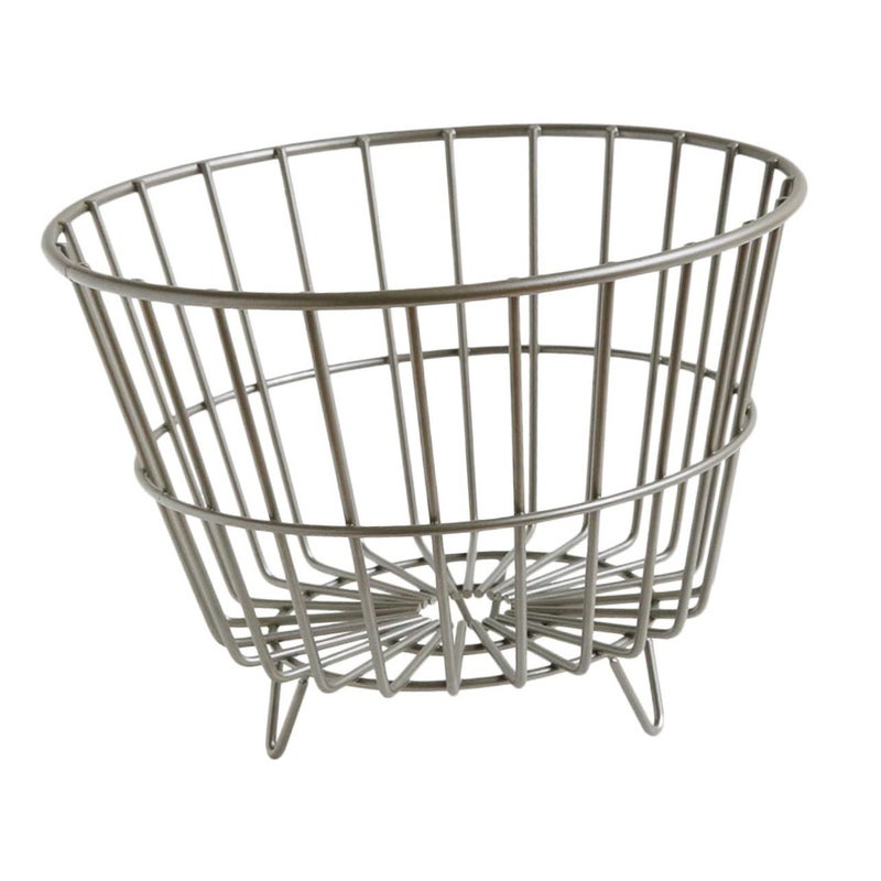 Iron Kitchen Fruit Basket with Drainage Hanging Storage for Snacks and Decor - Image 2