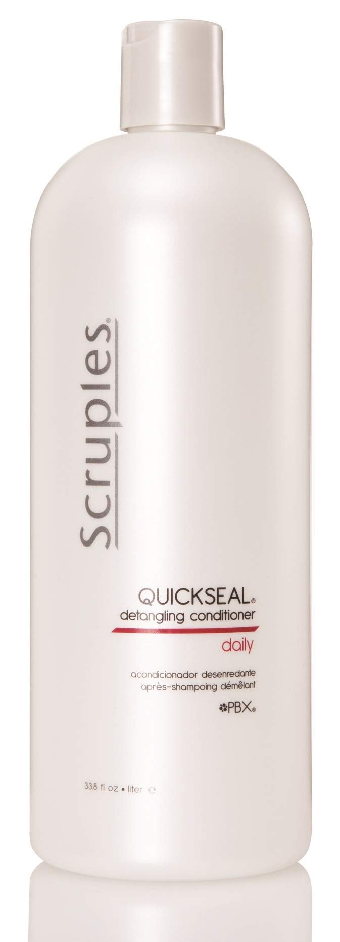 Scruples Quickseal Detangling Conditioner - Hair Smoothing & Frizz Control Treatment - Conditions & Detangles All Hair Types (33.8 oz)