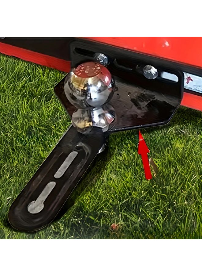 Heavy Duty Trailer Hitch Receiver With Dual Mounting Brackets Bending Plate - Image 4