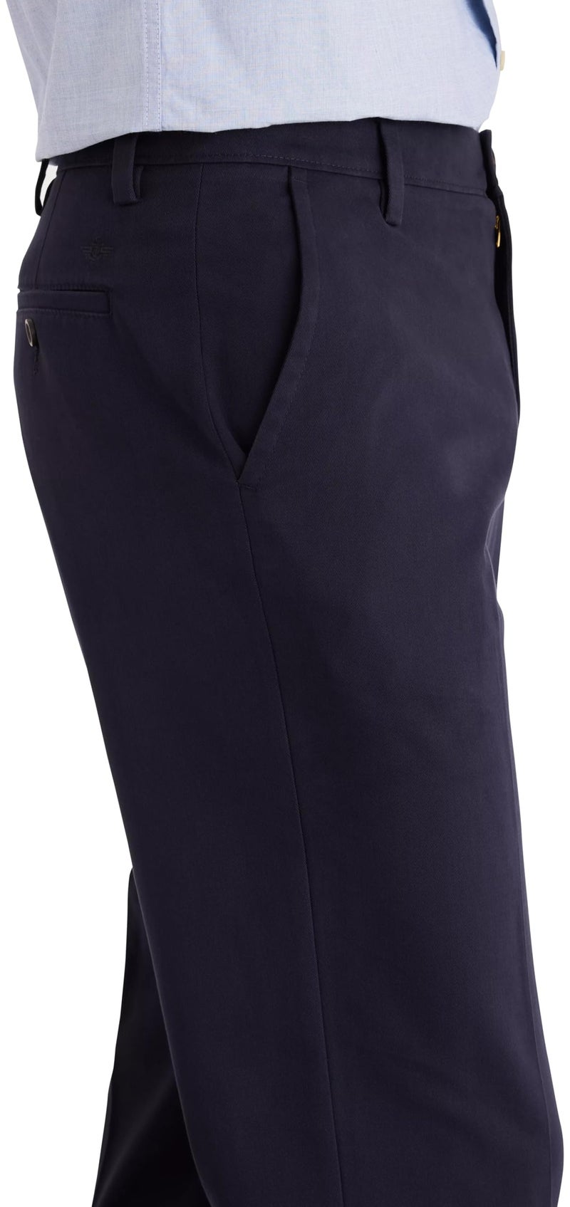 Dockers Men's Classic Fit Easy Khaki Pants (Regular and Big & Tall), Dockers Navy, 34W x 34L - Image 2