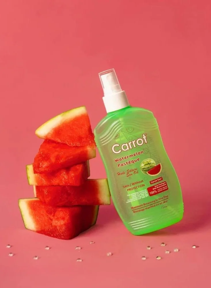 Carrot Sun  Carrot Sun Melon Breeze Tanning Oil  200ml  | Best Price UAE